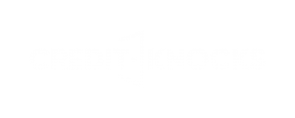 Credit Knocks white logo png