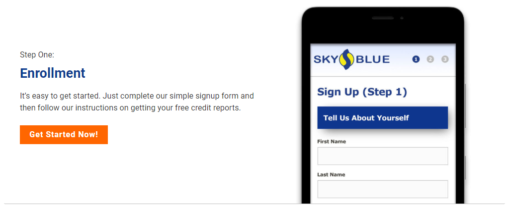 sky_blue_credit_repair_review_enrollment_signup sky blue credit repair review enrollment signup