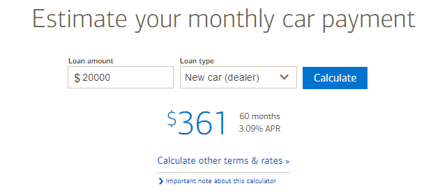 bank_of_america_auto_loan_calculator_estimate_your_monthly_car_payment bank of america car loan rates boa auto loan rates three step process