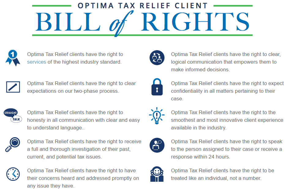 optima-tax-client-bill-of-rights optima tax bill of rights
