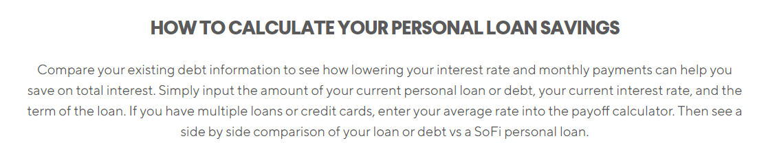 sofi_personal_loan_calculator_personal_loan_comparison_of_debt_calculator sofi personal loan calculator personal loan comparison of debt calculator