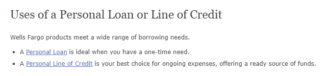 wells_fargo_review_uses_of_personal_loan_or_line_of_credit wells fargo review uses of personal loan or line of credit