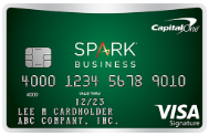 Capital One® Spark® Cash Select for Business Best Credit Card For A 750 751 752 753 754 755 756 757 758 759 Credit Score