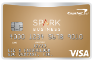 Capital One® Spark® Classic for Business Best Credit Card For A 600 601 602 603 604 605 606 607 608 609 Credit Score