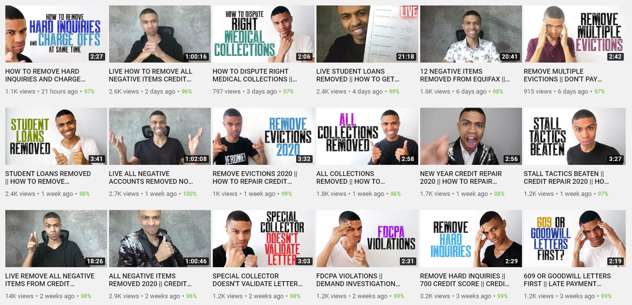 Brandon_Weaver_YouTube_Videos_on_Credit_Repair Brandon Weaver YouTube