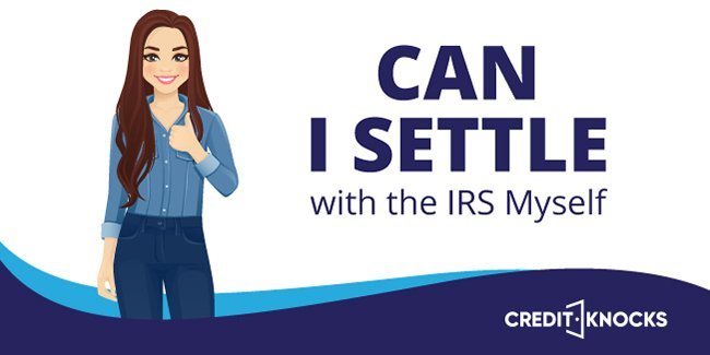 Can I settle with the irs myself how much will the irs settle for? settle irs, diy tax relief, irs settle, diy irs settlement