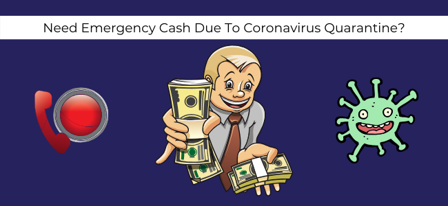 Need Emergency Cash Due To Coronavirus Quarantine_ emergency loan, personal loan, installment loan, credit card, virtual assistant, side hustles