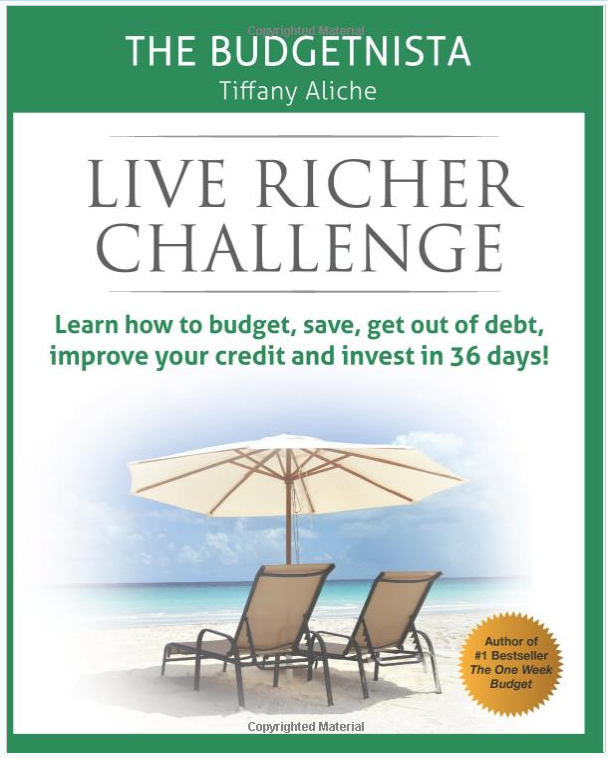learn how to budget save get out of debt improve your credit and invest in 36 days live richer academy, budgeting